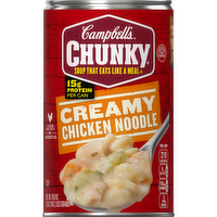 Campbell's Campbell’s Chunky Soup, Creamy Chicken Noodle Can - 18.8 Ounce