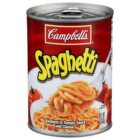 Campbell's Spaghetti In Tomato Sauce With Cheese - 15.8 Ounce