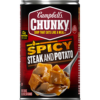 Campbell's Campbell’s Chunky Soup, Spicy Steak And Potato Can - 18.8 Ounce