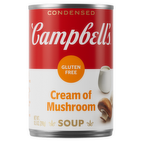 Campbell's Condensed Gluten Free Cream Of Mushroom Soup, Can - 10.5 Ounce
