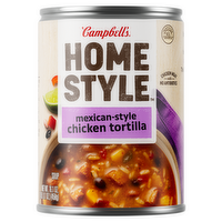 Campbell's Homestyle Mexican-Style Chicken Tortilla Soup, Can - 16.1 Ounce