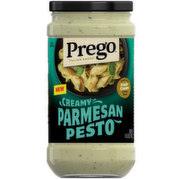 Prego Creamy Parmesan Pesto Pasta Sauce, Jar - 14.5 Ounce