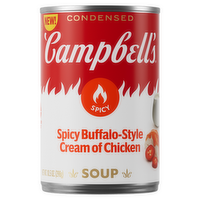 Campbell's Condensed Spicy Buffalo-Style Cream Of Chicken Soup, Can - 10.5 Ounce