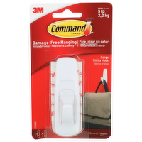 3M Commandrge Utility Hook Damage-Free Hanging - 1 Each