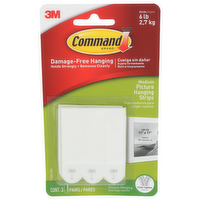3M Commanddium Picture Hanging Strips - 3 Count