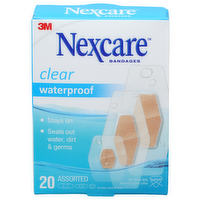 Nexcare Clear Waterproof - 20 Count