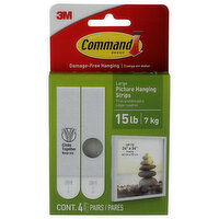 Command 4PK Lg Pic Strips 1EA - 4 Count