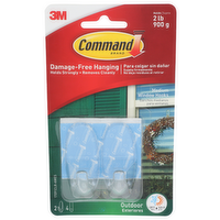 3M Commandtdoor Medium Window Hooks - 1 Each