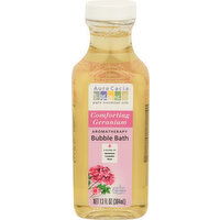 Aura Cacia Aromatherapy Bubble Bath Comforting Geranium - 13 Fluid Ounce