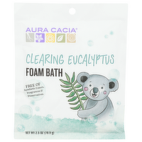 Aura Cacia Clearing Eucalyptus Foam Bath - 2.5 Ounce