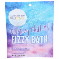 Aura Cacia Fizzy Bath Calming Chill Pill - 2.5 Ounce