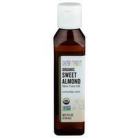 AURA CACIA Organic Skin Care Oil Sweet Almond - 4 Fluid Ounce
