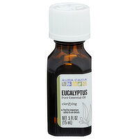 Aura Cacia Essential Oil Eucalyptus - 0.5 Fluid Ounce