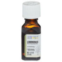 Aura Cacia Essential Oil Lemongrass - 0.5 Fluid Ounce