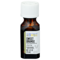 Aura Cacia Sweet Orange Pure Essential Oil - 0.5 Fluid Ounce