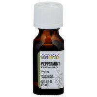 Aura Cacia Peppermint Pure Essential Oil - 0.5 Fluid Ounce