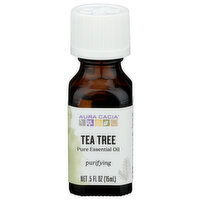 Aura Cacia Tea Tree Pure Essential Oil - 0.5 Fluid Ounce