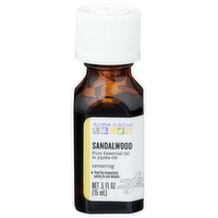 Aura Cacia Sandalwood Pure Essential Oil In Jojoba - 0.5 Fluid Ounce