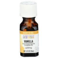 AURA CACIA Vanilla In Jojoba Oil - 0.5 Fluid Ounce