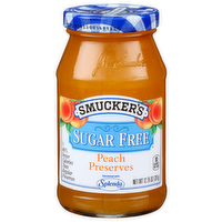 Smucker's Sugar Free Peach Preserves - 12.75 Ounce
