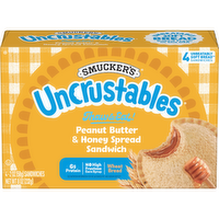 Smucker's Uncrustables Peanut Butter And Honey 4 Pack - 8 Ounce
