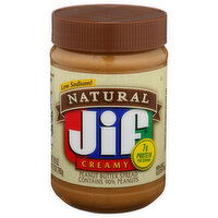 Jif Natural Creamy Peanut Butter - 28 Ounce