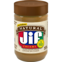 Jif Natural Peanut Creamy Butter Spread - 16 Ounce - 1 Count