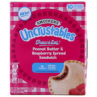 Smucker's Smuckers Uncrust Pnt Btr Rspby - 2 Ounce - 10 Count
