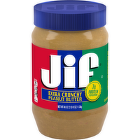 Jif Extra Crunchy Peanut Butter - 40 Ounce - 1 Count