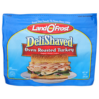 Land O'Frost Oven Roasted Turkey Chopped • Pressed • Cooked Delishaved - 9 Ounce