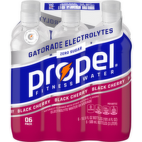 Propel Zero Sugar Electrolyte Water Beverage Black Cherry - 101.4 Fluid Ounce