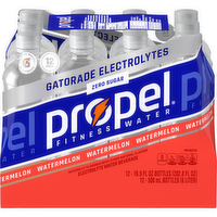 Propel Zero Sugar Electrolyte Water Beverage Watermelon - 202.8 Fluid Ounce