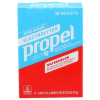 Propel Watermelon Electrolyte Water Beverage Mix - 0.084 Ounce - 10 Count