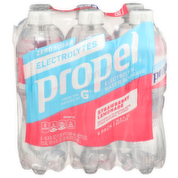 Propel Strawberry Lemonade Electrolyte Water Beverage - 16.9 Fluid Ounce - 6 Count
