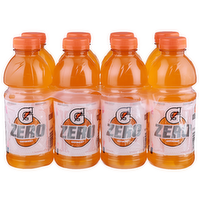 Gatorade Zero Orange Thirst Quencher - 20 Fluid Ounce - 8 Count