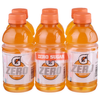 Gatorade Zero Orange Thirst Quencher - 12 Fluid Ounce - 6 Count