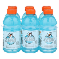 Gatorade Glacier Freeze Zero Sugar Thirst Quencher - 12 Fluid Ounce - 6 Count