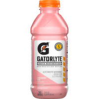 Gatorade Gatorlyte Rapid Rehydration Electrolyte Beverage Strawberry Kiwi - 20 Fluid Ounce