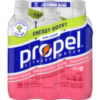 Propel Energy Boost Electrolyte Water Beverage Passionfruit Guava - 101.4 Fluid Ounce
