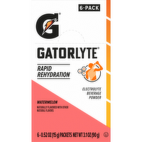 Gatorade Gatorlyte Electrolyte Beverage Powder Watermelon - 3.1 Ounce