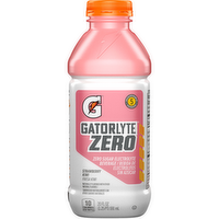 Gatorade Gatorlyte Zero Sugar Electrolyte Beverage Strawberry Kiwi - 20 Fluid Ounce