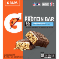 Gatorade Protein Bar Cookies And Creme - 6 Count