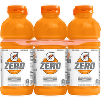 Gatorade Zero Sugar Thirst Quencher Orange, X 6 - 120 Fluid Ounce
