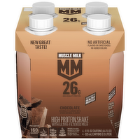 Muscle Milk Chocolate Protein Shakes - 44 Fluid Ounce