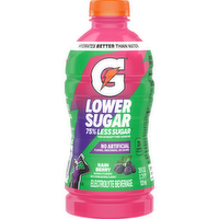 Gatorade Lower Sugar Electrolyte Beverage Rain Berry - 28 Fluid Ounce
