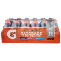 Gatorade Fierce Grape Strawberry Berry Thrist Quencher - 12 Fluid Ounce - 18 Count