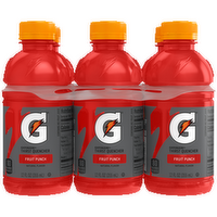 Gatorade Thirst Quencher Fruit Punch Natural Flavor - 72 Fluid Ounce