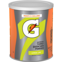 Gatorade Thirst Quencher Powder Lemon Lime Artificially Flavored - 50.9 Ounce