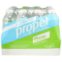 Propel Kiwi Strawberry Electrolyte Water Beverage - 16.9 Fluid Ounce - 12 Count