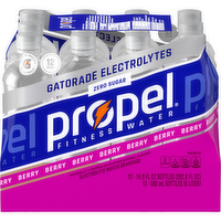 Propel Zero Sugar Electrolyte Water Beverage Berry - 202.8 Fluid Ounce